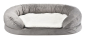 Preview: Orthopädisches Hundenbett - 100 x 65 x 24 cm - Grau