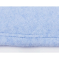 Preview: DogFilous Bio Hundedecke - Kuscheldecke - Baumwoll-Fleece - hellblau meliert -  div. Größen