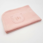 Preview: DogFilous Bio Hundedecke - Kuscheldecke - Baumwoll-Fleece - rosee -  div. Größen