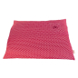 Preview: Wasserabweisendes Bio Hundebett - nachhaltiges Hundebett Box - pink - div. Größen