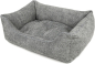 Preview: DandyDog Hundebett Teddy - Balance Soft Grey - Hochwertiger Möbelbezugstoff - div. Größen