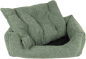 Preview: DandyDog Hundebett Teddy - Balance Soft Green - Hochwertiger Möbelbezugstoff - div. Größen
