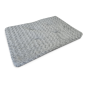 Preview: Orthopädische Hundedecke - 74x46 cm - Memory Foam - anthrazit
