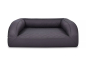 Preview: Mypado Flo Kunstleder-Premium gesteppt Hundebett