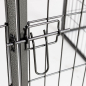 Preview: Premium Welpenauslauf - Metall - anthrazit beschichtet - 640 cm - div. Höhen