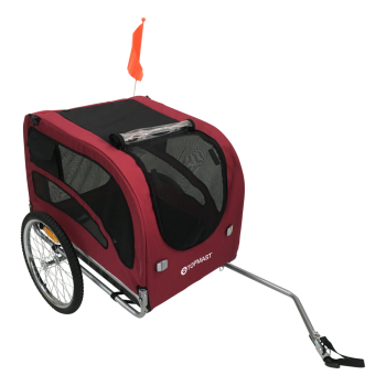 Premium Hundefahrradanhänger - Faltbar - Verschiedene Farben - XL