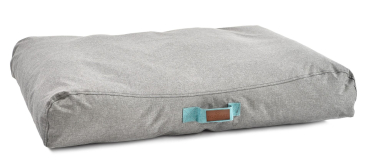 Hundebett Hundekissen Wesserfest - Polyester Grau - 110 x 73 x 18 cm