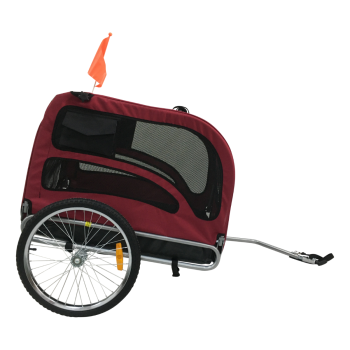 Premium Hundefahrradanhänger - Faltbar - Verschiedene Farben - XL
