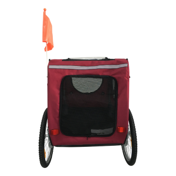 Premium Hundefahrradanhänger - Faltbar - Verschiedene Farben - XL