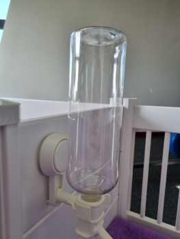 Trinkflasche für die Wurfkiste - Mit Saugnapf - 1 Liter