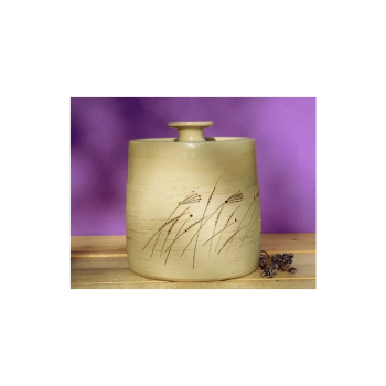 DogFilous Leckerlidose - d=10 cm  - Lavendel - Westerwälder Steinzeugton