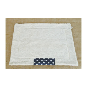 Preview: DogFilous Bio Hundedecke - Baumwollplüsch - nachtblau -  div. Größen