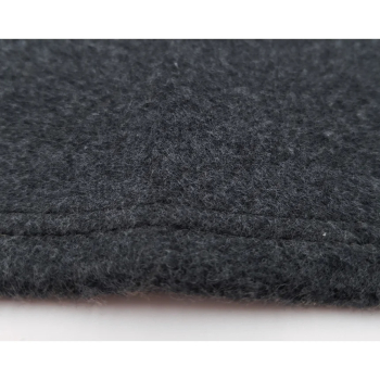 Preview: DogFilous Bio Hundedecke - Kuscheldecke - Baumwoll-Fleece - schwarz meliert -  div. Größen