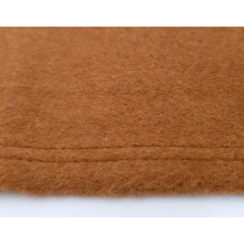 Preview: DogFilous Bio Hundedecke - Kuscheldecke - Baumwoll-Fleece - kupferbraun -  div. Größen