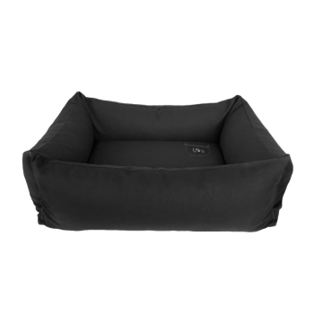 Bio Hundebett - ökologisches Hundebett Box - anthrazit - div. Größen