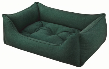 DandyDog Hundebett Filz - Dunkelgrün - Möbelbezugstoff - waschbar - div. Größen