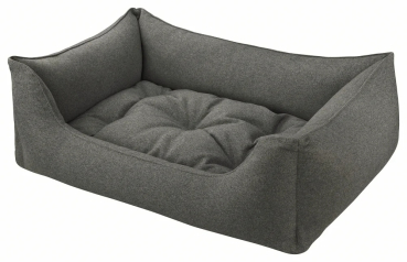 DandyDog Hundebett Filz - Dunkelgrau - Möbelbezugstoff - waschbar - div. Größen