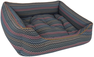 DandyDog Premium Hundebett Zik Zak 4 - Gobelin Bezug - waschbar - div. Größen