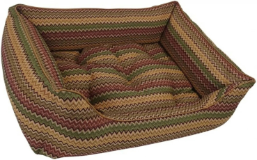 DandyDog Premium Hundebett Zik Zak 3 - Gobelin Bezug - waschbar - div. Größen