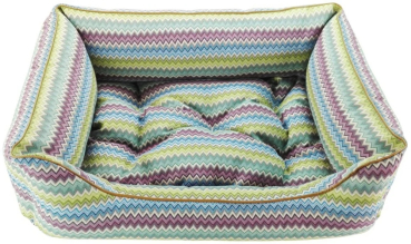 Preview: DandyDog Premium Hundebett Zik Zak 1 - Gobelin Bezug - waschbar - div. Größen