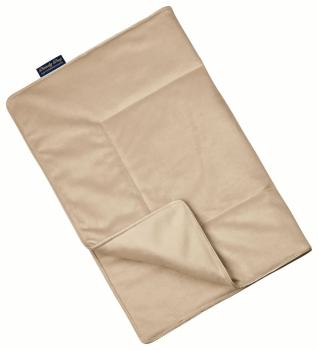 DandyDog Hundedecke Samt - Magic Velvet Sand - Hochwertiger Möbelbezugstoff - div. Größen