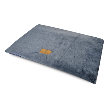 Preview: Hundedecke - Hundematte - Fleece - doppelseitig - blau - div. Größen