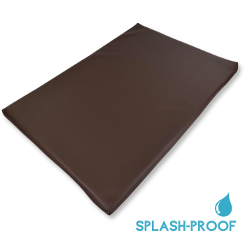 Preview: Hundedecke - Kunstleder - braun - div. Größen