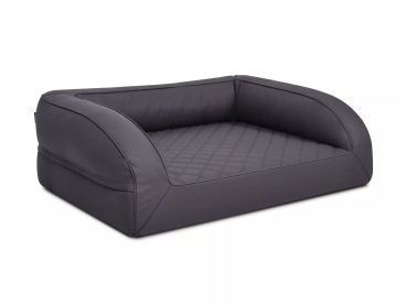 Mypado Flo Kunstleder-Premium gesteppt Hundebett