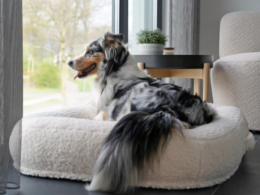 Mypado Loui Woolly Hundebett - Schaffell-Optik - div. Ausführungen