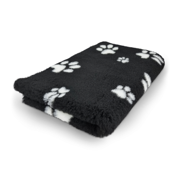 Vet-Bed - Veterinärbett - Hundematte - Anti-Rutsch - Schwarz/Weiss - div. Größen