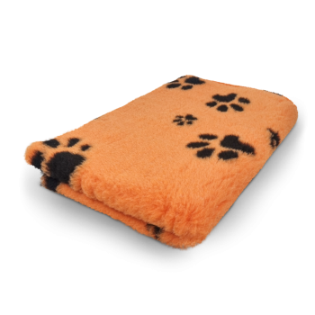 Vet-Bed - Veterinärbett - Hundematte - Anti-Rutsch - Orange/Schwarz - div. Größen