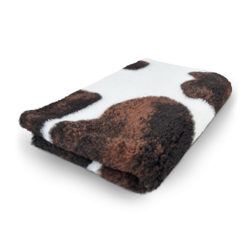 Vet-Bed - 3farbig - Hundedecke - Anti-Rutsch - div. Größen - irish-cow