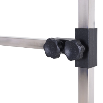 Trimmtisch - Anti-Rutsch - doppelter Trimmarm - 106x61x76 cm - schwarz