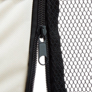 Faltbarer Welpenauslauf - Nylon - 120x60 cm - schwarz