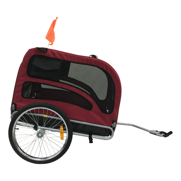 Premium Hundefahrradanhänger - Faltbar - Verschiedene Farben - XL