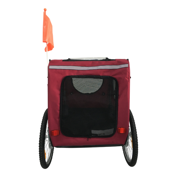 Premium Hundefahrradanhänger - Faltbar - Verschiedene Farben - XL