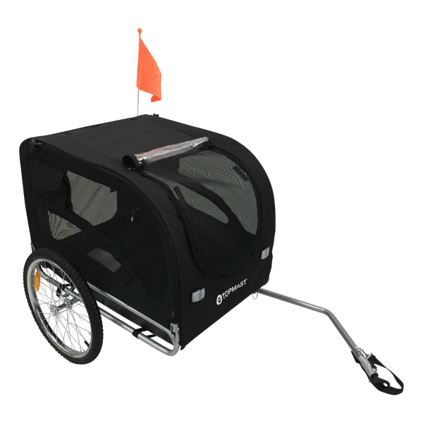 Premium Hundefahrradanhänger - Faltbar - Verschiedene Farben - XL