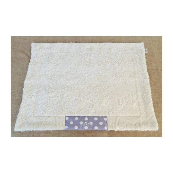 DogFilous Bio Hundedecke - Baumwollplüsch - lavendel -  div. Größen