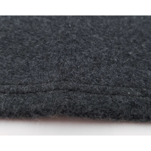 DogFilous Bio Hundedecke - Kuscheldecke - Baumwoll-Fleece - schwarz meliert -  div. Größen