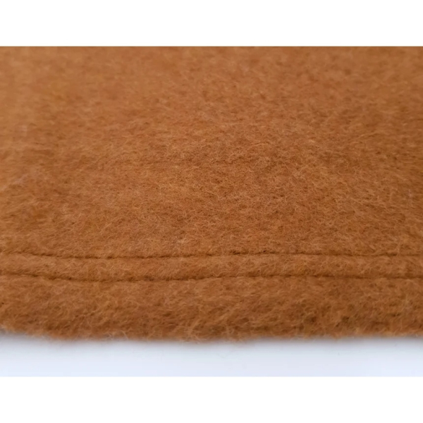 DogFilous Bio Hundedecke - Kuscheldecke - Baumwoll-Fleece - kupferbraun -  div. Größen