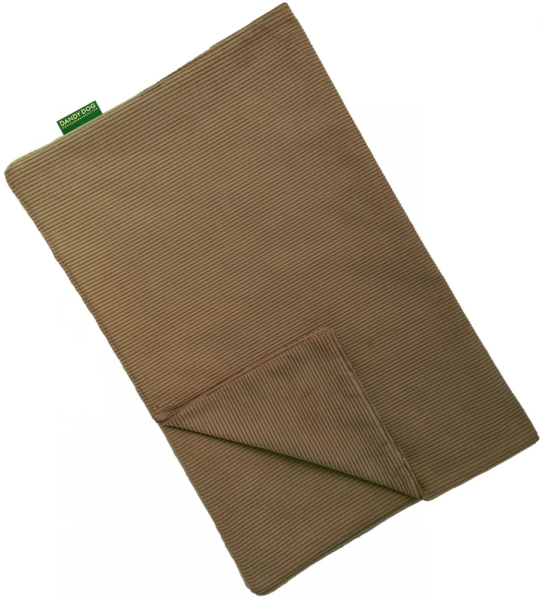 DandyDog Hundedecke Cordsamt - Relax taupe - Hochwertiger Möbelbezugstoff - div. Größen