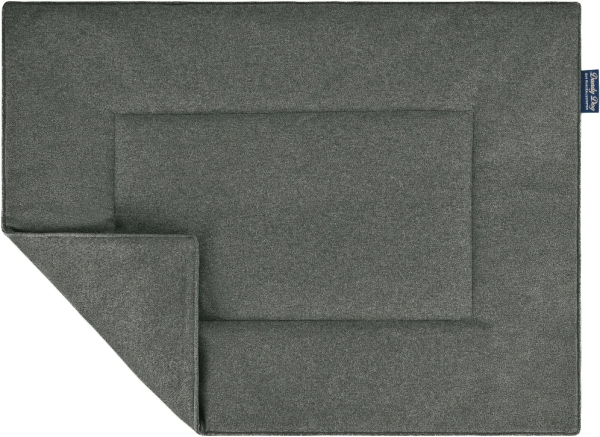 DandyDog Hundedecke Filz - Dunkelgrau - Hochwertiger Möbelbezugstoff - div. Größen