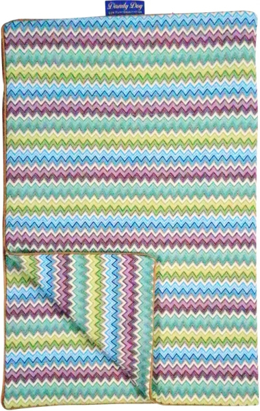 DandyDog Hundedecke Premium - Zik Zak No. 1 - Hochwertiger Möbelbezugstoff - div. Größen