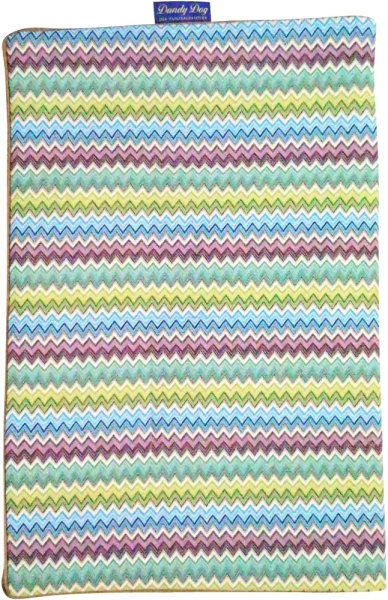 DandyDog Hundedecke Premium - Zik Zak No. 1 - Hochwertiger Möbelbezugstoff - div. Größen