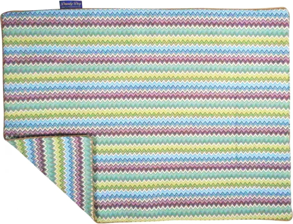 DandyDog Hundedecke Premium - Zik Zak No. 1 - Hochwertiger Möbelbezugstoff - div. Größen