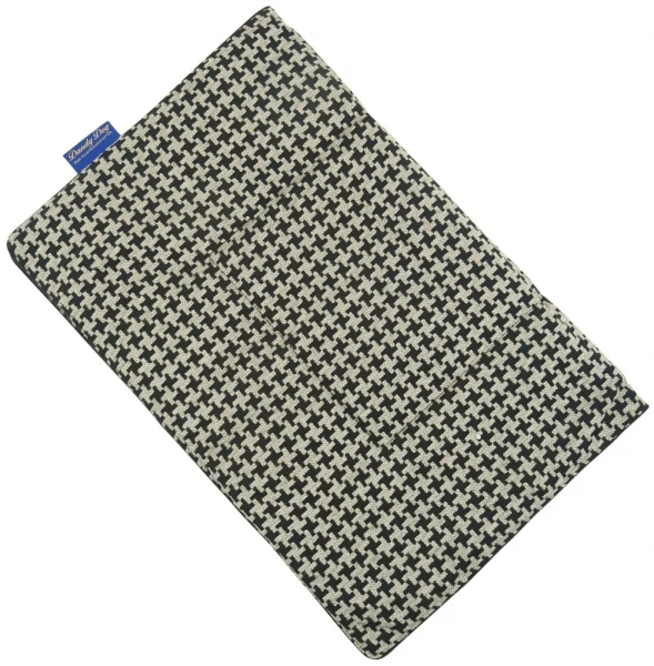 DandyDog Hundedecke Premium - Houndstooth Beige - Hochwertiger Möbelbezugstoff - div. Größen