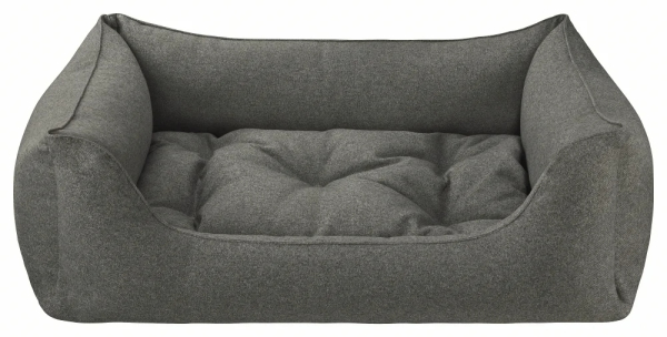DandyDog Hundebett Filz - Dunkelgrau - Möbelbezugstoff - waschbar - div. Größen