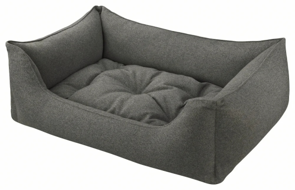 DandyDog Hundebett Filz - Dunkelgrau - Möbelbezugstoff - waschbar - div. Größen