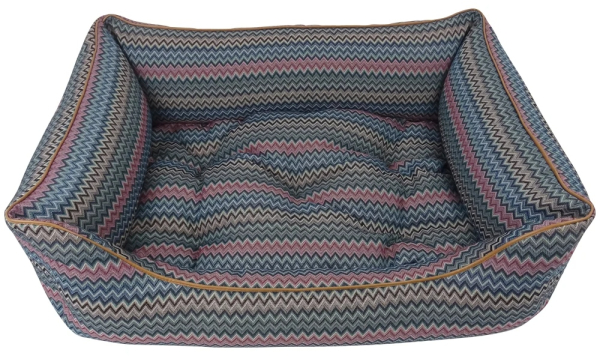 DandyDog Premium Hundebett Zik Zak 4 - Gobelin Bezug - waschbar - div. Größen