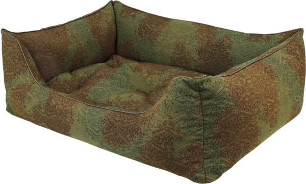 DandyDog Premium Hundebett Vintage Ornaments Forest - Gobelin Bezug - waschbar - div. Größen